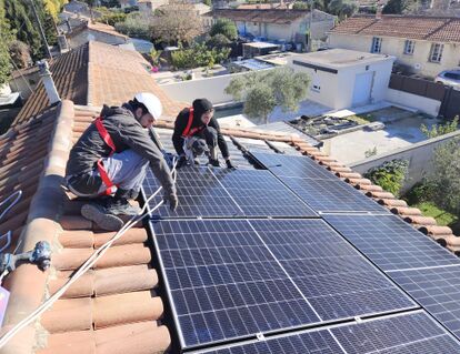 Chantier solaire 1