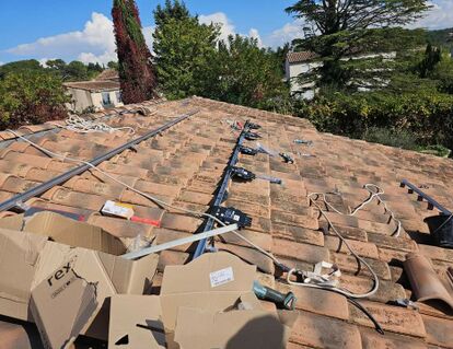 Chantier solaire 2